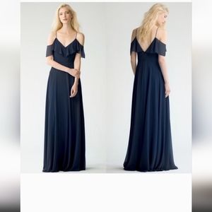 Jenny Yoo Navy gown - size 2